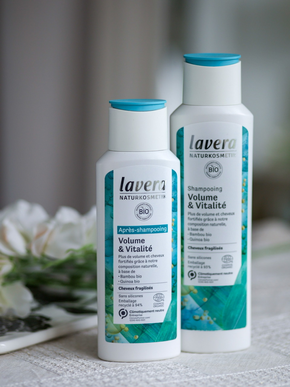shampooing bio Lavera Volume & Vitalité